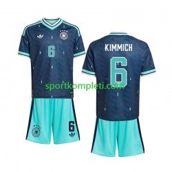 Njemačka Djeca Gostujući Nogometni Dres Joshua Kimmich 6 World Cup 2026 Kratki Rukavi