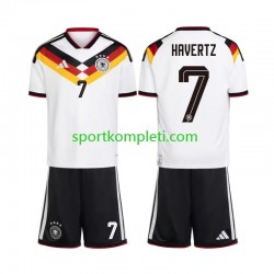 Njemačka Djeca Domaći Nogometni Dres Kai Havertz 7 World Cup 2026 Kratki Rukavi