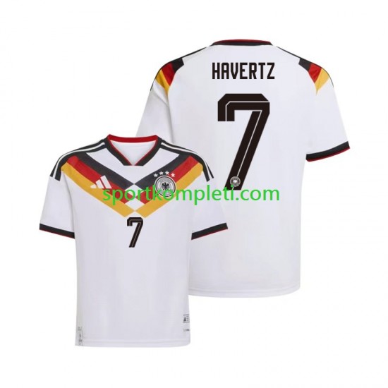 Njemačka Muškarci Domaći Nogometni Dres Kai Havertz 7 World Cup 2026 Kratki Rukavi