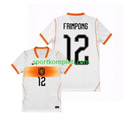 Nizozemska Muškarci Gostujući Nogometni Dres Jeremie Frimpong 12 World Cup 2026 Kratki Rukavi
