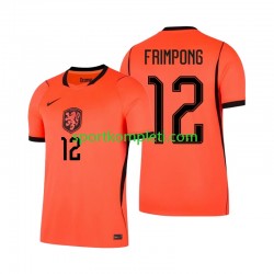 Nizozemska Muškarci Domaći Nogometni Dres Jeremie Frimpong 12 World Cup 2026 Kratki Rukavi