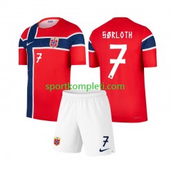 Norveška Djeca Domaći Nogometni Dres Alexander Sorloth 7 World Cup 2026 Kratki Rukavi