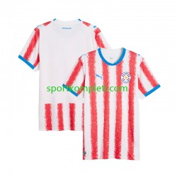 Muškarci Domaći Nogometni Dres Paraguay World Cup 2026 Kratki Rukavi
