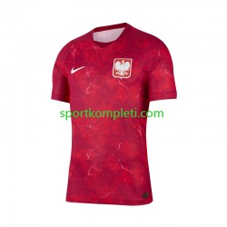 Poljska Muškarci Gostujući Nogometni Dres 2026 2027 Kratki Rukavi