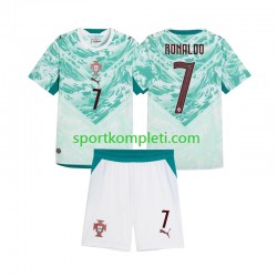 Portugal Djeca Gostujući Nogometni Dres Cristiano Ronaldo 7 2026 2027 Kratki Rukavi