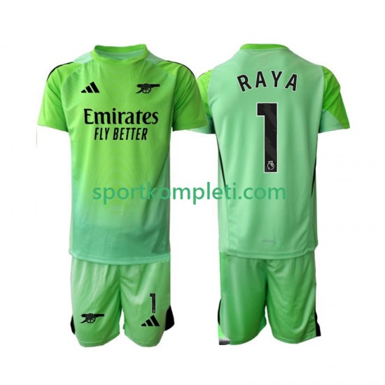 Arsenal Vratar Djeca Gostujući Nogometni Dres Raya 1 2025-2026 Kratki Rukavi