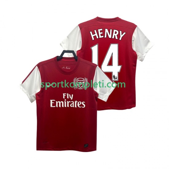 Arsenal Retro Muškarci Domaći Nogometni Dres HENRY 14 2011 2012 Kratki Rukavi