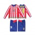 Atlético Madrid Retro Djeca Domaći Nogometni Dres SIMEONE 14 2004 2005 Dugi Rukavi