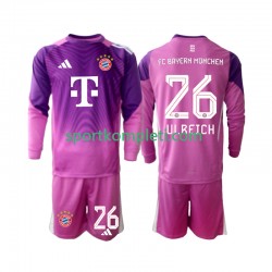 FC Bayern München Vratar Djeca Četvrti Nogometni Dres Sven Ulreich 26 2025-2026 Dugi Rukavi