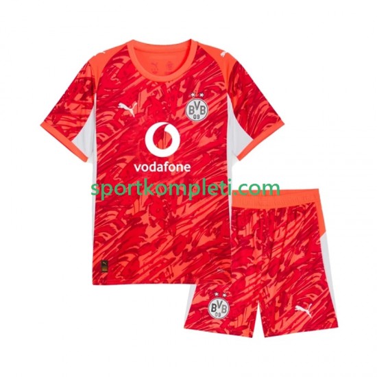 Borussia Dortmund Vratar Djeca Gostujući Nogometni Dres 2025-2026 Kratki Rukavi