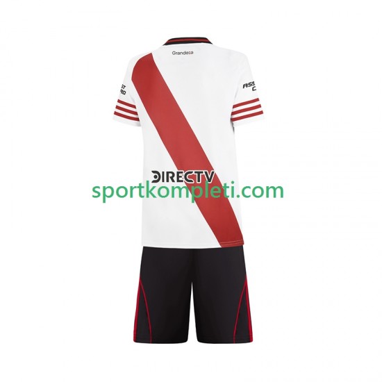 River Plate Djeca Domaći Nogometni Dres 2025-2026 Kratki Rukavi