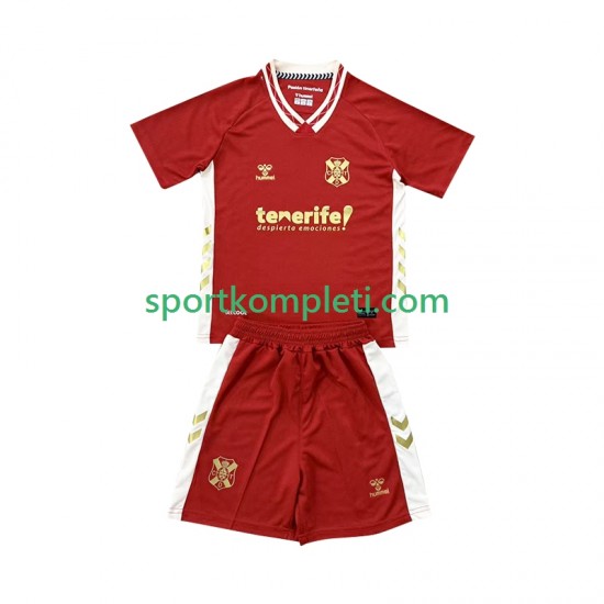 Djeca Gostujući Nogometni Dres CD Tenerife 2025-2026 Kratki Rukavi