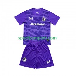 Feyenoord Rotterdam Vratar Djeca Treći Nogometni Dres 2025-2026 Kratki Rukavi