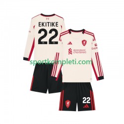 Liverpool Djeca Gostujući Nogometni Dres Hugo Ekitike 22 2025-2026 Dugi Rukavi