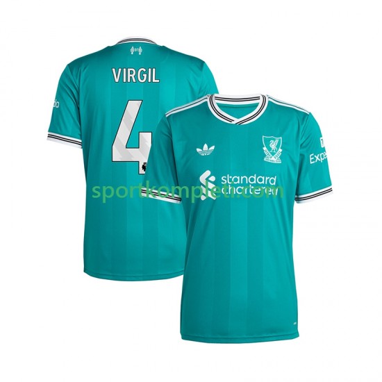 Liverpool Muškarci Treći Nogometni Dres Virgil van Dijk 4 2025-2026 Kratki Rukavi