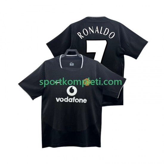 Manchester United Retro Muškarci Gostujući Nogometni Dres RONALDO 7 2002 2004 Kratki Rukavi