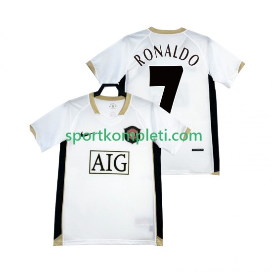 Manchester United Retro Muškarci Gostujući Nogometni Dres RONALDO 7 2006-2007 Kratki Rukavi