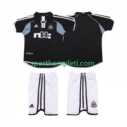 Newcastle United Retro Djeca Gostujući Nogometni Dres 2000 2001 Kratki Rukavi