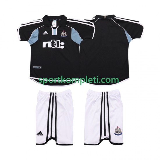 Newcastle United Retro Djeca Gostujući Nogometni Dres 2000 2001 Kratki Rukavi