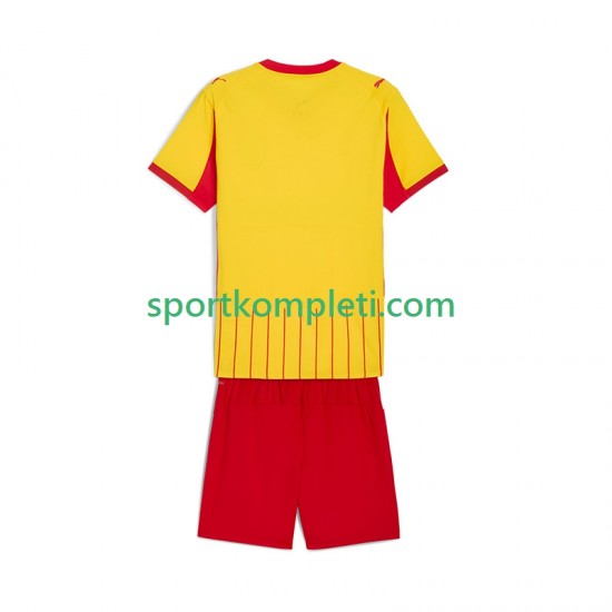 RC Lens Djeca Domaći Nogometni Dres 2025-2026 Kratki Rukavi