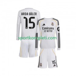 Real Madrid Djeca Domaći Nogometni Dres Arda Guler 15 2025-2026 Dugi Rukavi