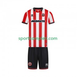 Sheffield United Djeca Domaći Nogometni Dres 2025-2026 Kratki Rukavi