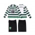 Sporting CP Retro Djeca Domaći Nogometni Dres 2001 2003 Dugi Rukavi