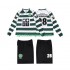 Sporting CP Retro Djeca Domaći Nogometni Dres Cristiano Ronaldo 28 2001 2003 Dugi Rukavi
