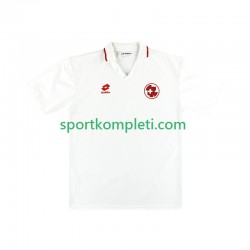 Švicarska Retro Muškarci Gostujući Nogometni Dres 1994 Kratki Rukavi