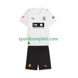 Valencia CF Djeca Domaći Nogometni Dres 2025-2026 Kratki Rukavi